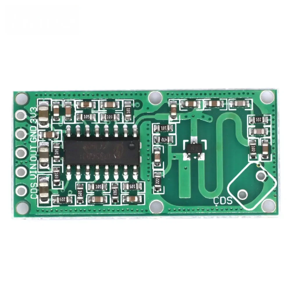 RCWL-0516 Microwave Radar Sensor RCWL-0516 Switch Board with 3.3V Output for Human Presence Detection