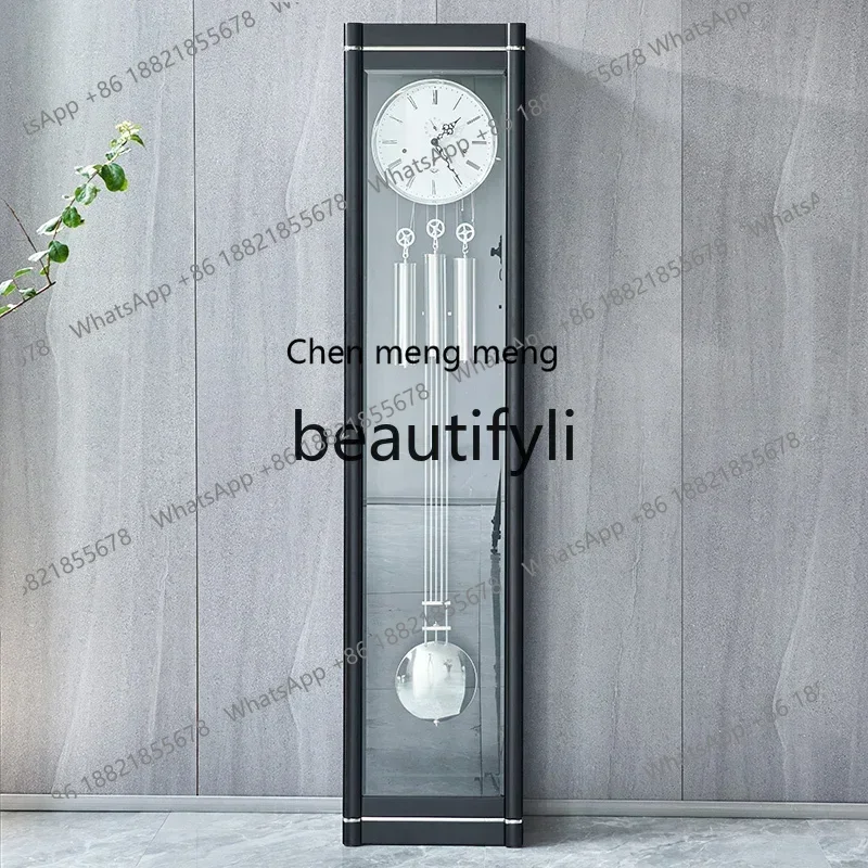 

2003 Italian living room floor clock light luxury large clock new Chinese vertical pendulum clock Germany Helmler