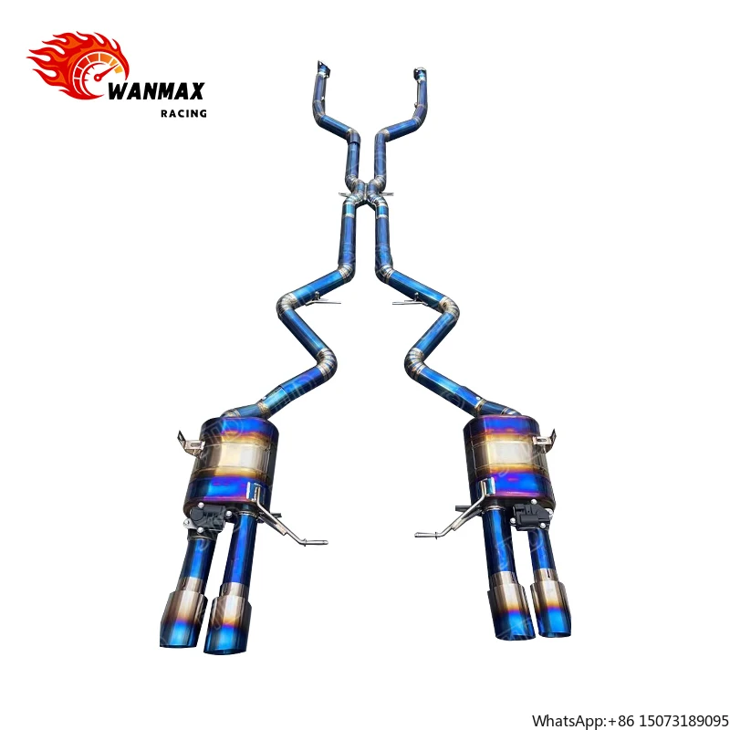 

High Performance Titanium Alloy Exhaust Catback System for E46 M3