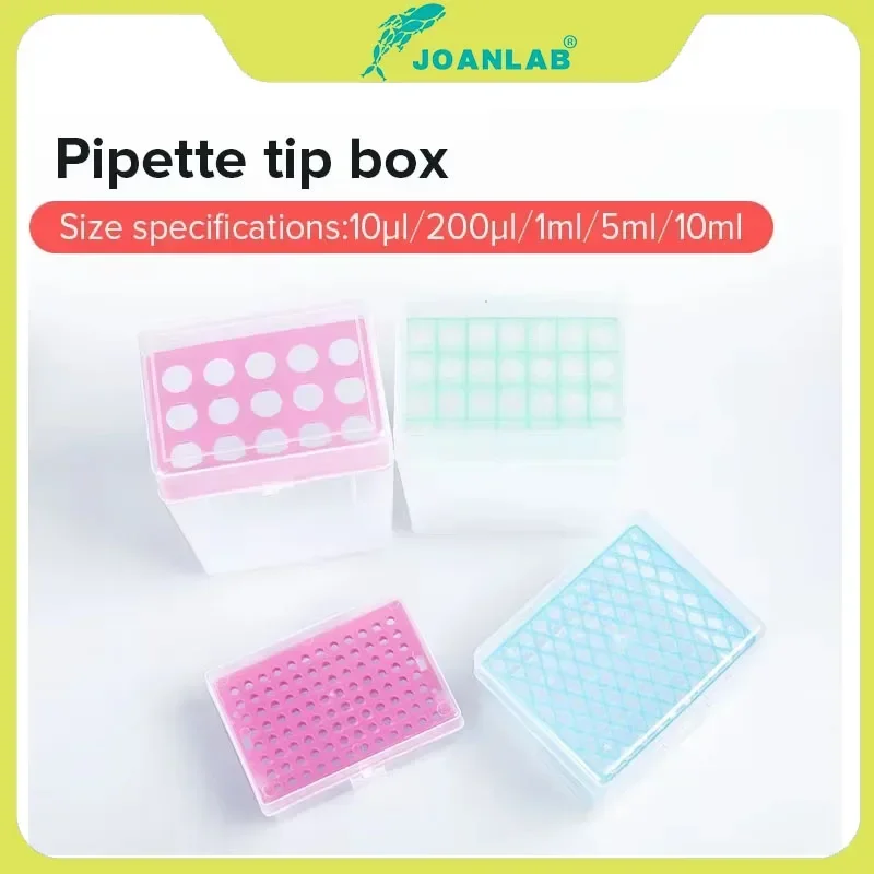 

JOANLAB Laboratory 10ul 200ul 1ml 5ml 10ml Micropipette Plastic Pipette Box