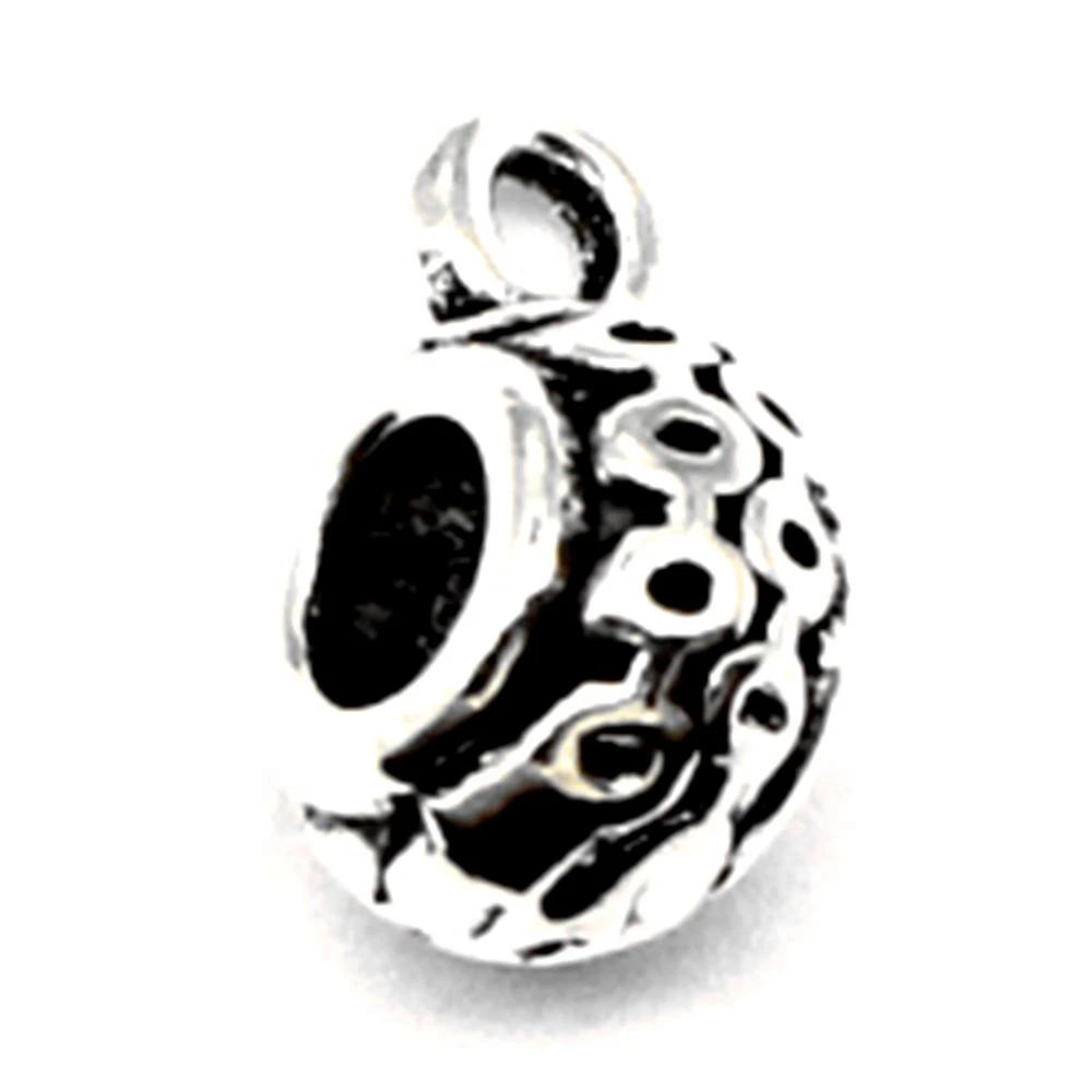 Round Bead Caps Pendant Necklac Girls Craft Jewels For Crafts 8x12mm 10pcs Antique Silver Color