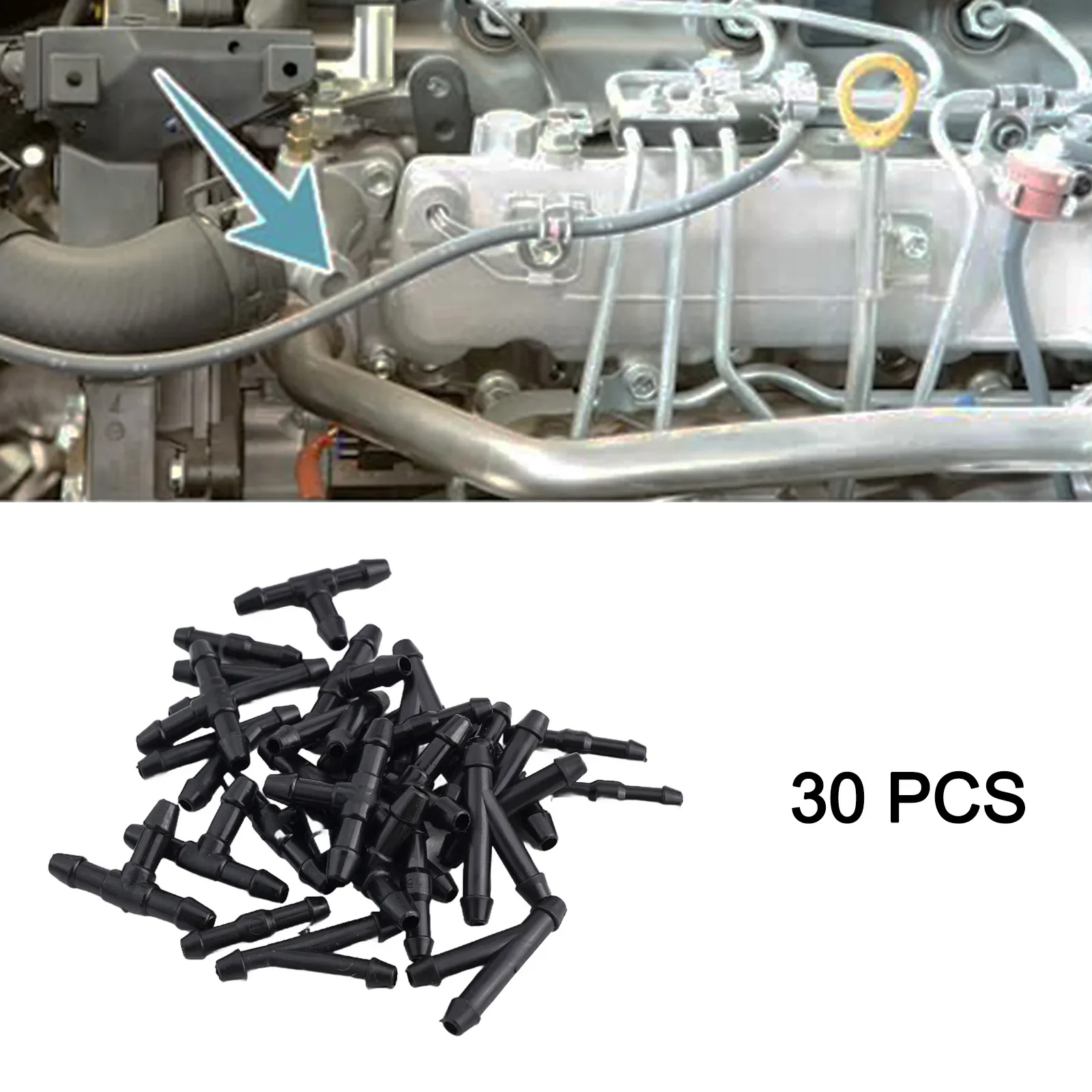 

Car Maintenance Windshield Cleaning Water Tube Splitter Fittings Car Washer Hose Connector Leak-proof Y Connectors