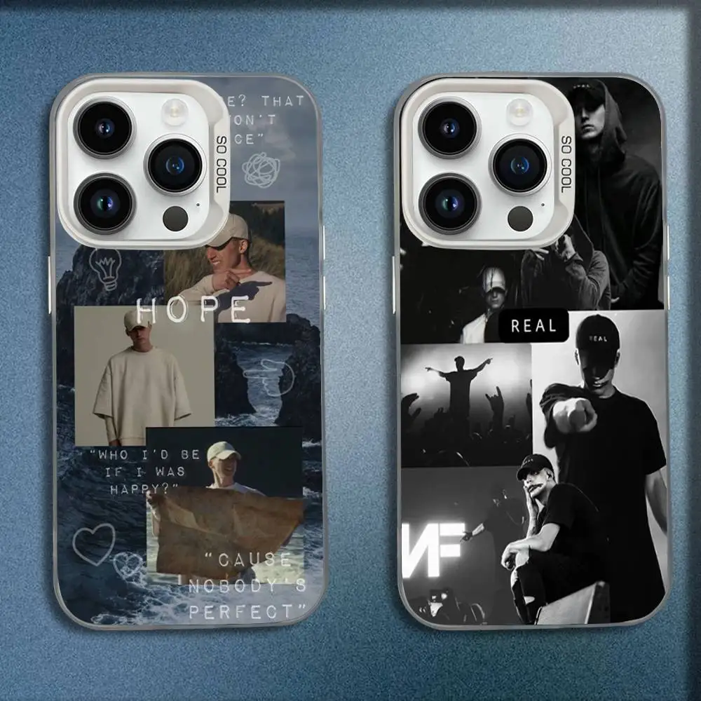 

N-NF Nathan John Feuerstein Phone Case For iPhone 16,15,14,13,12,11,Mini,Pro,E,MAX White Candy Matte Shockproof Cover