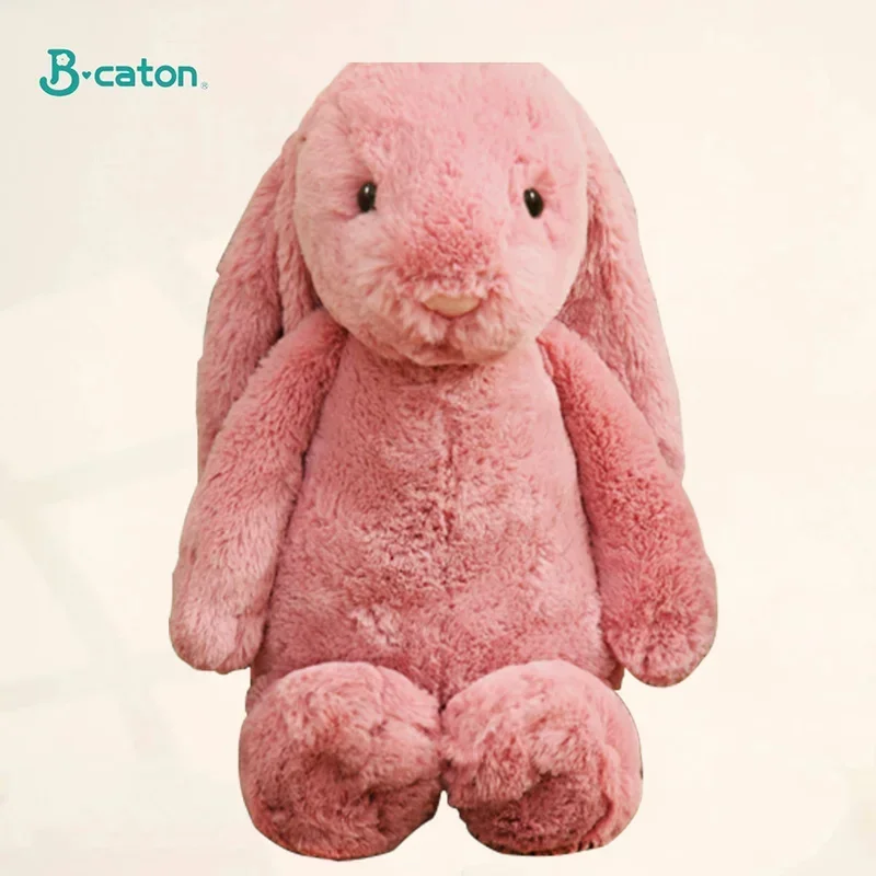 Size 40cm/50cm Long Ear Rabbit Plush Toy Cartoon Animal Cute Stuffed Doll Girl Friend Birthday Gift Christmas Present