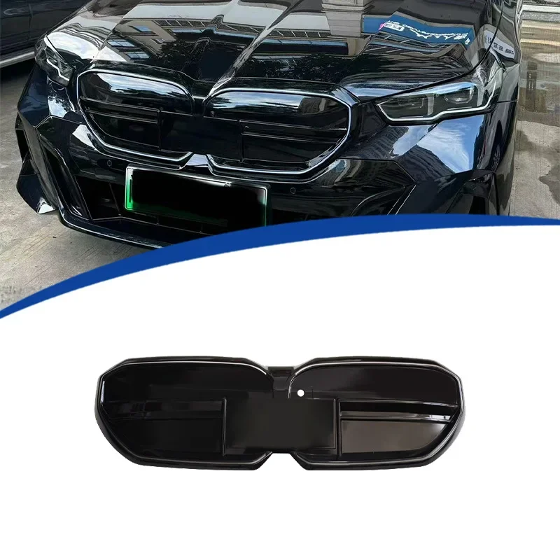 

Suitable for 23-24 BMW electric car i5 adhesive M60 grille Front Racing Grille Grill Mask Cover Trims Front Hood Grills