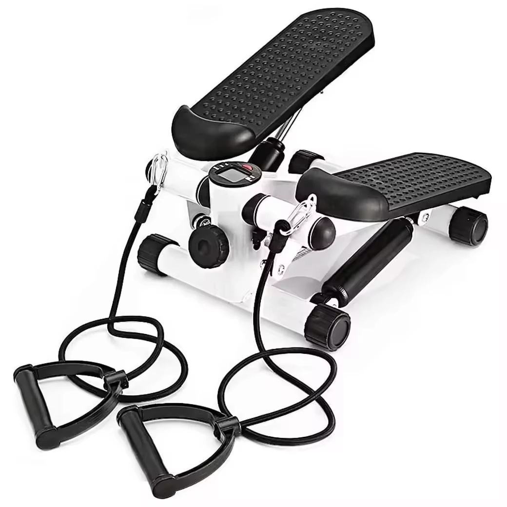 Mini paso a paso de fitness con resistencia y equipo aeróbico para escaleras, equipado con digital