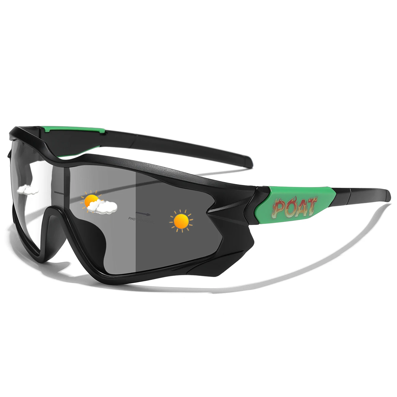 Modemerk Mannen Vrouwen Fiets Meekleurende Brillen MTB Fiets Vissen Hardlopen Fietsen Sport Zonnebril Comfortabele Bril
