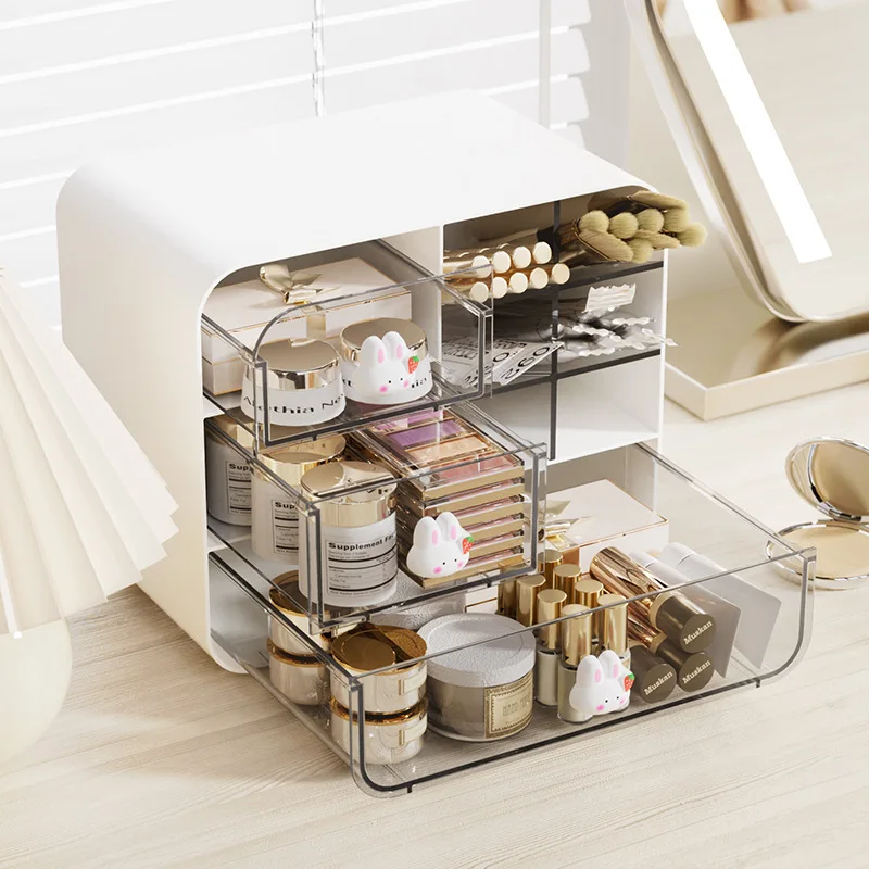 desktop-organizer-box-student-stationery-makeup-cosmetic-plastic-slanted-insert-desk-drawer-style-storage-shelf-household