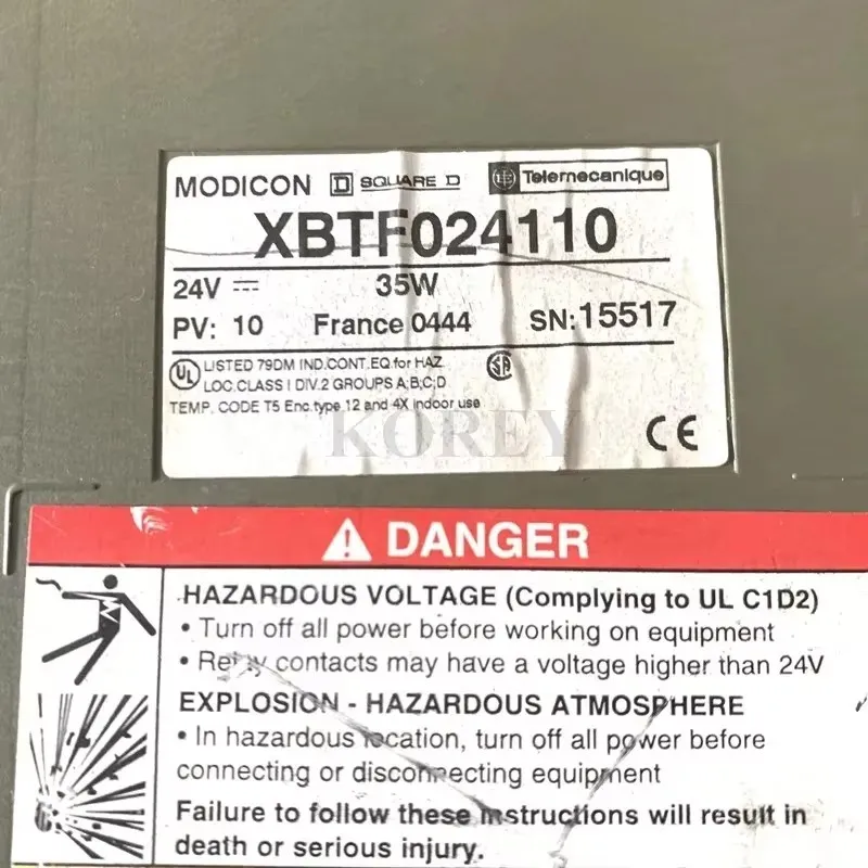 Tela sensível ao toque XBTF 024110   Local