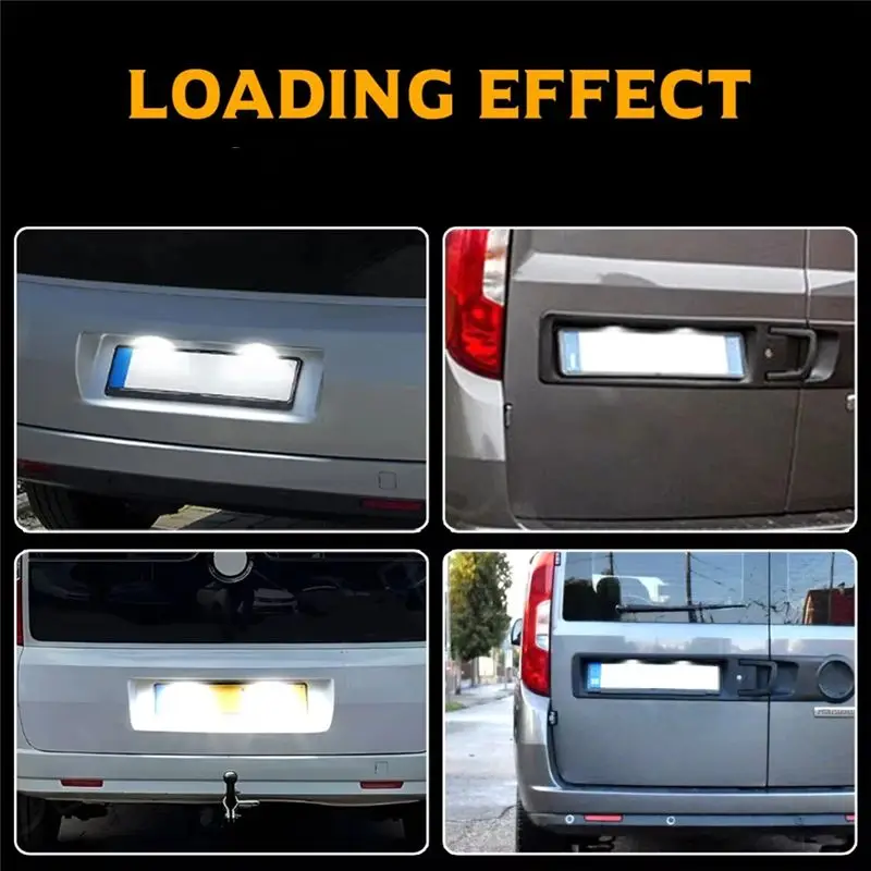 

Светодиодные лампы подсветки номерного знака Firmly 1224012 для Opel, Vauxhall, Ram Promaster City, автозапчасти 95509601