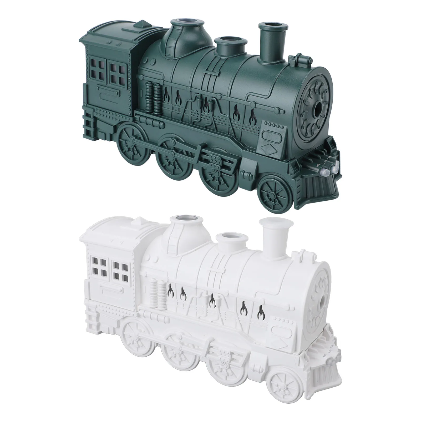 Essential Oil Diffuser 300ml 2 Light Modes Train Shape Aroma Cool Mist Humidifier with Remote Control Timer for Bedroom Office