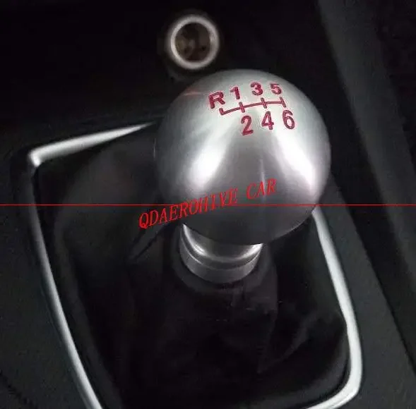 QDAEROHIVE Carbon fiber car Gearshift knob fitting for MAZDA 3 5 6 8 Axela Atenza MX-5 RX-8 CX-5 CX-7 CX-9 thread M10x1.25