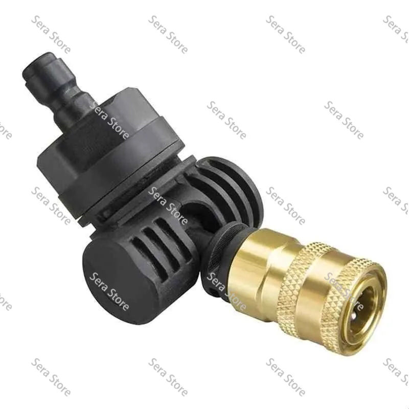 Car Pressure Washer Adapter 180 Degree Pivoting Quick Connect Adapter FOR WG620/630 Power Cleaner Connector 1pc