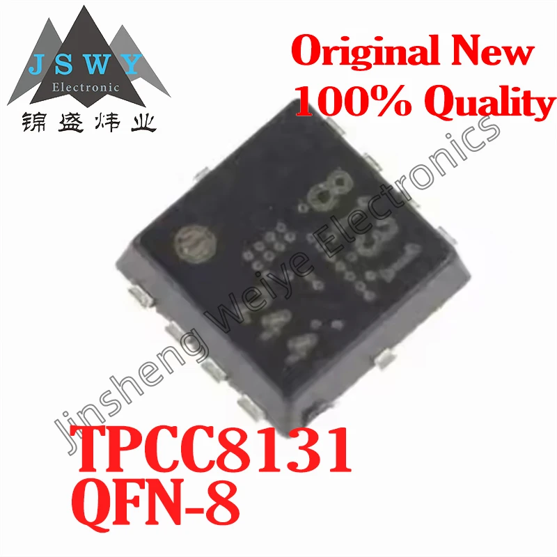 

(10/50 PCS) TPCC8131 QFN-8 P-Channel MOSFET 30V 10A 100% Original In Stock Fast Shipping
