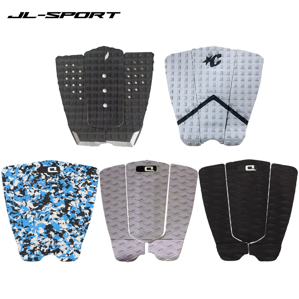 Surf Pad EVA Surfboard SUP Pads Black Foot Traction Surf Pads Wholesale Surfboard Foot Tail Pads