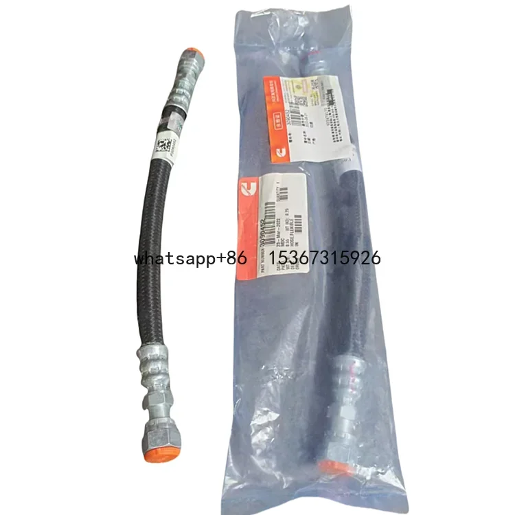 China Manufacturers Machinery Diesel Engine Parts Clutch Flexo Hose 3090452 Flexible Brake Hose For Cummins QSK19