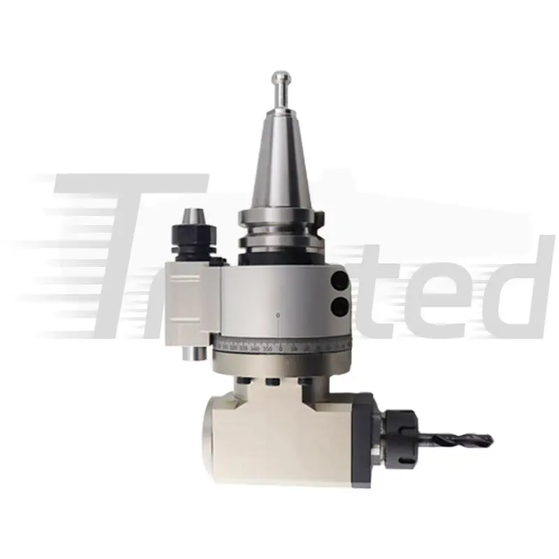 CNC Machine Tools 90 Degree BT30 BT40 BT50 Angle Head Horizontal Milling Head AG90-ER16/ER20/ER32/ER40 90 Degree Angle Head