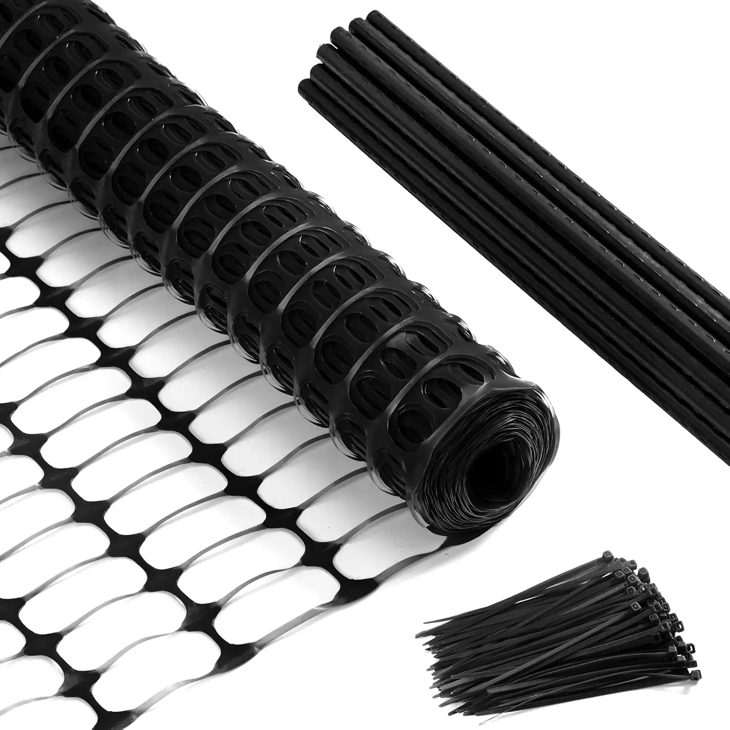 Temporary Fence Plastic Fence with Posts,40