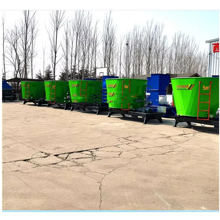 2025 Hot Sales Cattle Sheep Feed Mixer High Efficiency Animal Feeds Mixer Machine Feed Pellet Making Machine