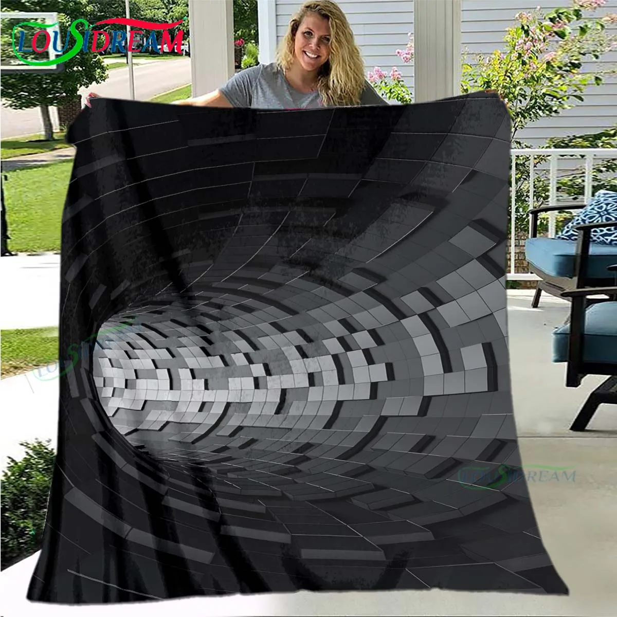 

Dream luxury Modern Decorative Blanket,Flannel Throw Blanket for Home Bedroom Bed Sofa Picnic Office Hiking Leisure Nap