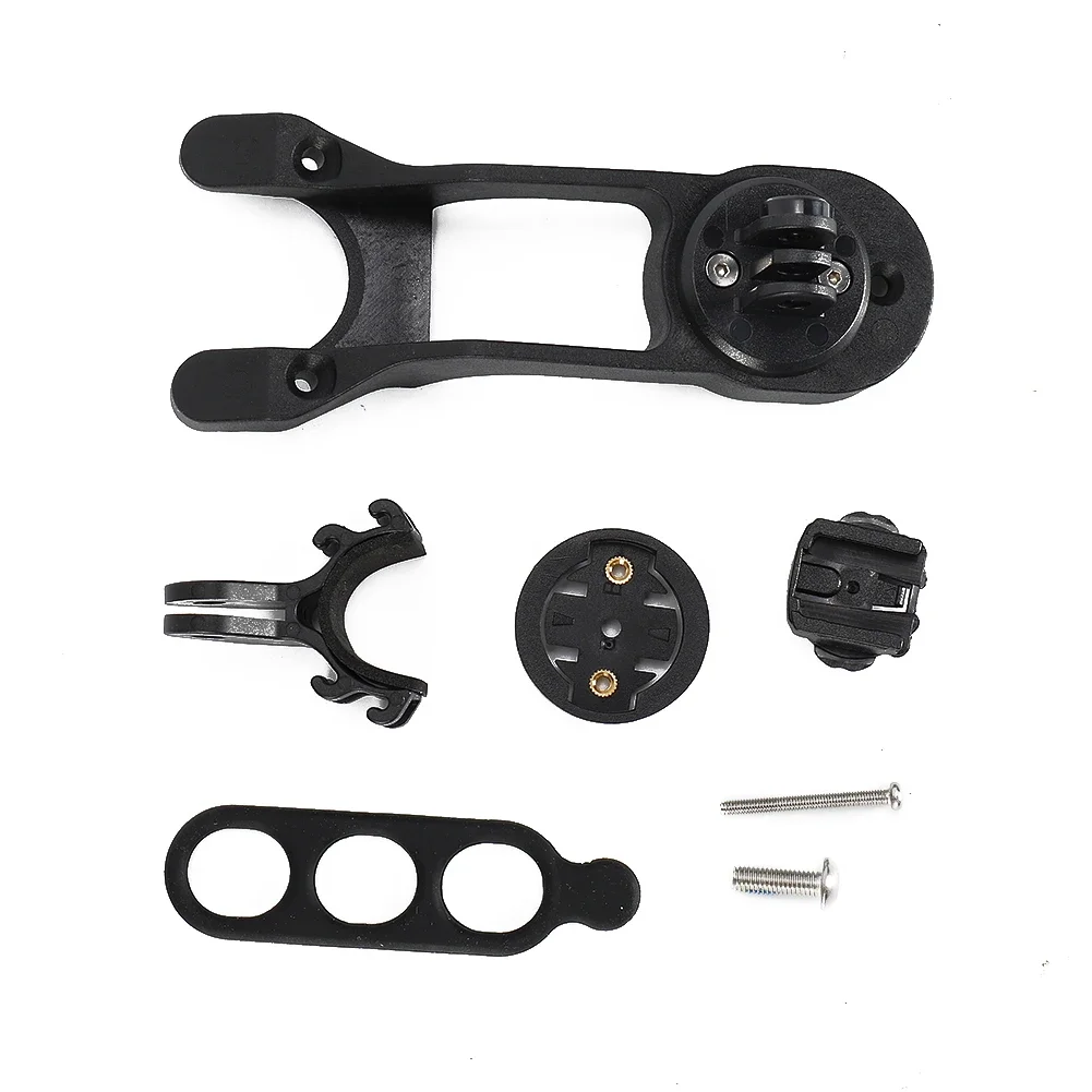 Black ABS Bike Computer Mount For H11 For Garmin GPS Cycle Holder With Light Bracket For Road Bicycle Handlebar Accessories view 3