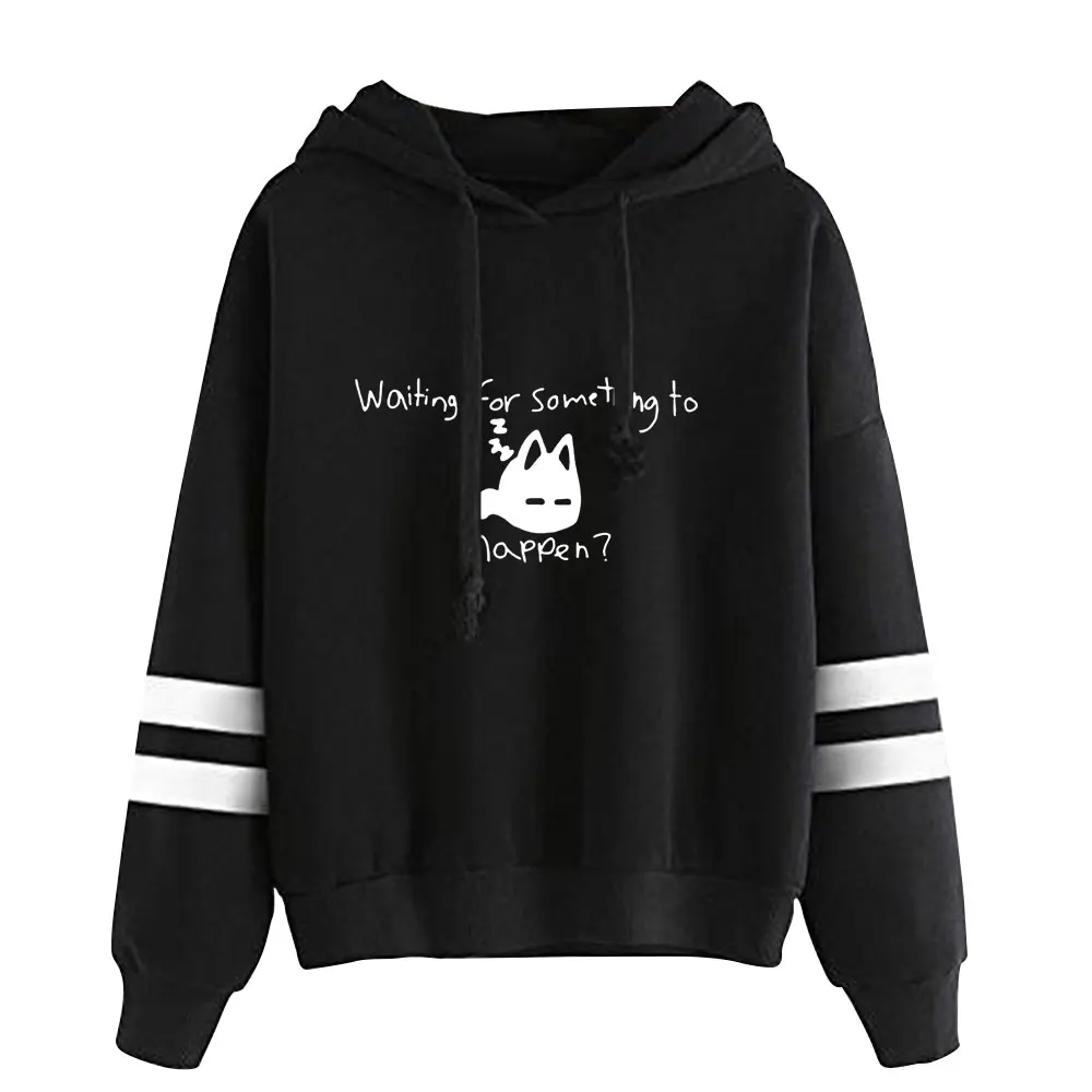 Omori Waiting for Something to Happen Hoodie Vintage 90s Merch Pullover Merch Tracksuit Pullover Hoodie Sweatshirt Fashion 