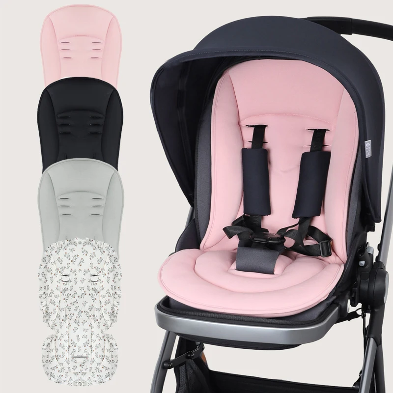

Autumn and winter warm baby stroller seat cushions thickened cotton child stroller baby seat cushions universal four seasons