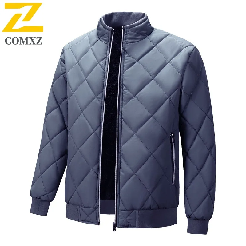 ​Men Outdoor Casual Windbreaker American Style Medium long Coat Waterproof Cotton Jacket Windproof Spring Autumn Fashion Parka​