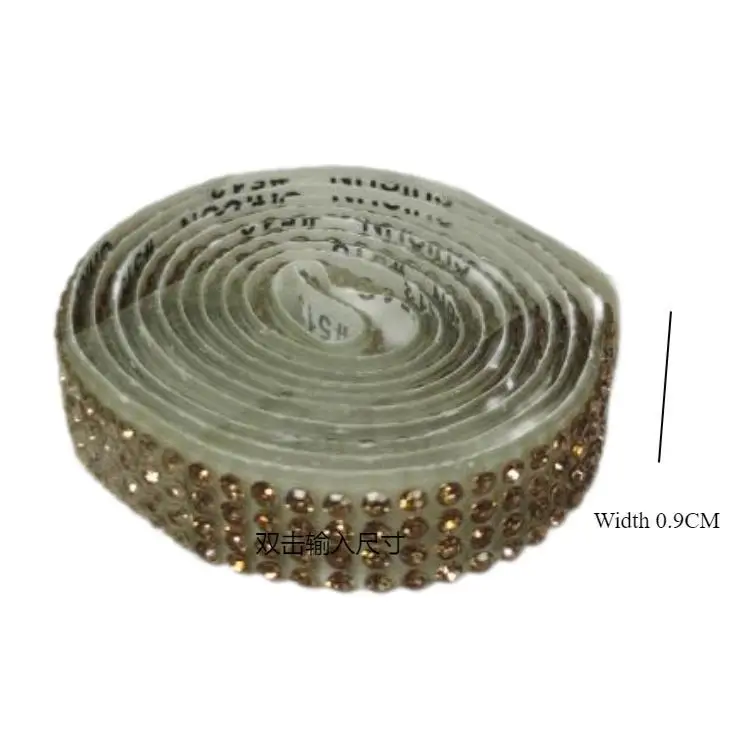 Sparkling Rhinestone Ribbon Self Adhesive for Weddings Cars DIY Art Crafts