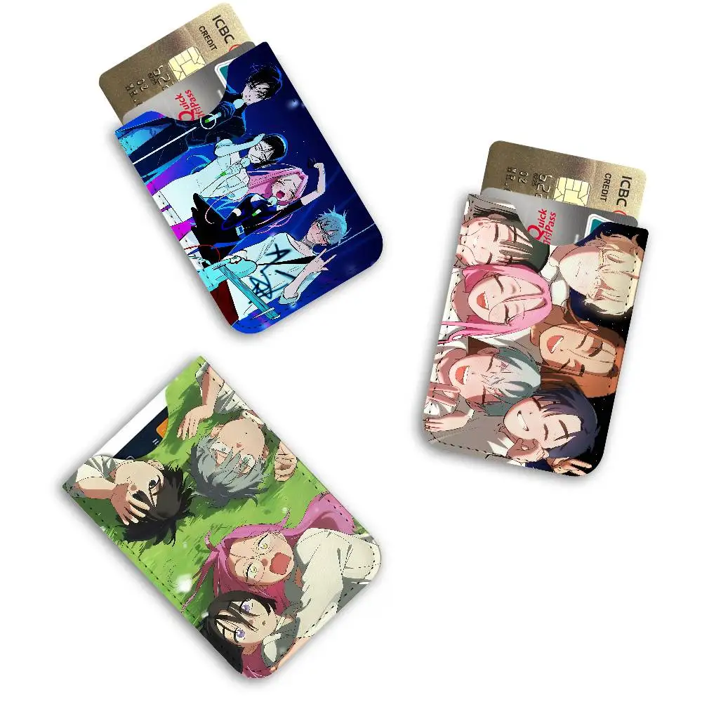 ANIME A-Alien Stage PU Leather Card Holder Sleeve for Credit Cards,Secure/Slim Design, Travel Storage Essentials