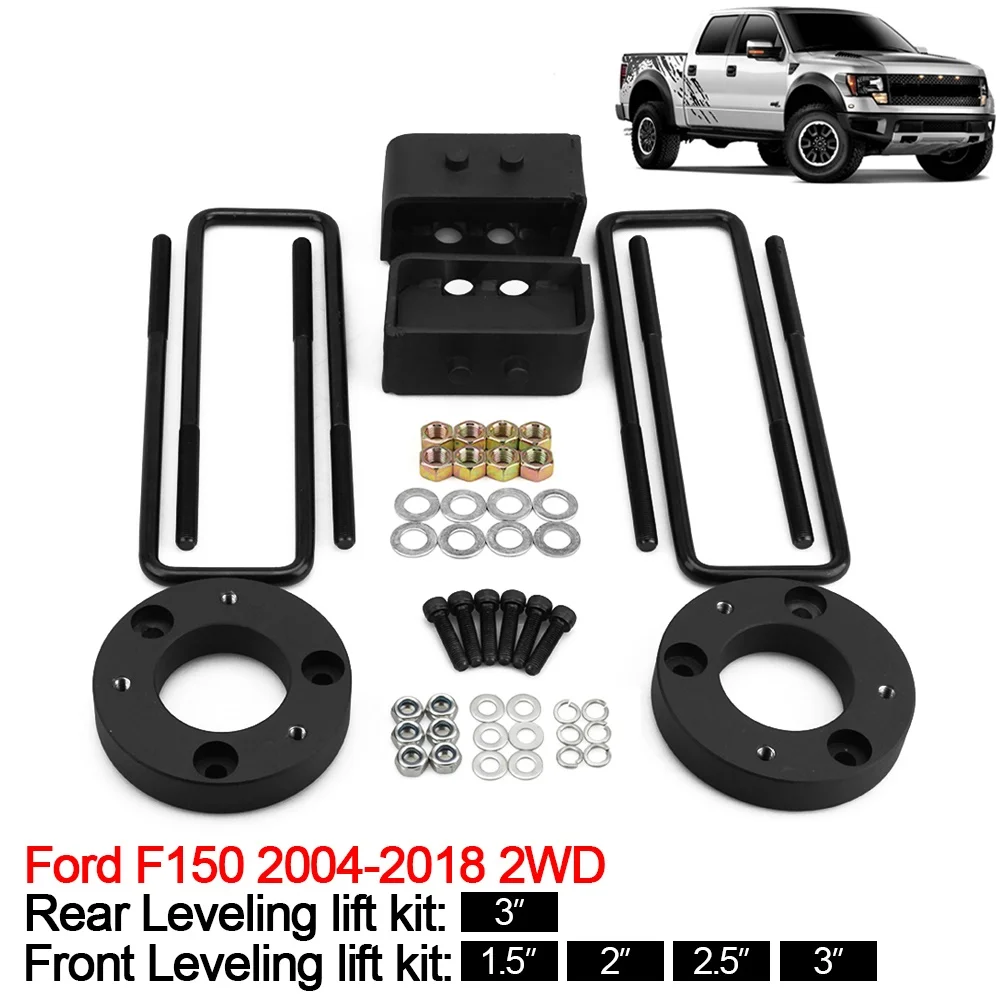 

3" Front and 1.5“ 2" 3” Rear Leveling lift kit For 2004-2019 Ford F150