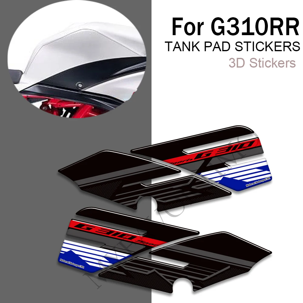 

For BMW G310RR G 310 RR G310 2023 2024 2025 Motorcycle Tank Pad Side Grips Gas Fuel Oil Kit Knee Protector Stickers Decals