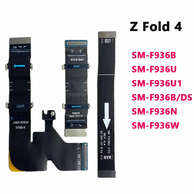 Spin Axis Flex Hinge Cable For Samsung Z Fold 4 F936 F936B F936U F936N F936W F936U1 Main Board LCD Connector Rotary Shaft Flex