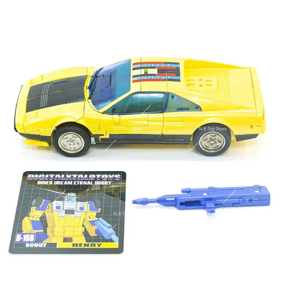 Nieuwe Transformatie Speelgoed DX9 D16B Henry G2 WILDRIDER Digitale Xtal9 Speelgoed Action Figure op Voorraad