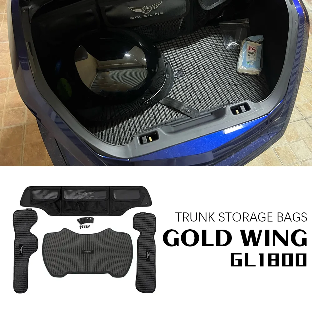 

for HONDA Gold Wing GL1800 Accessories Trunk Organizer Storage Bags Goldwing Tour DCT Airbag Goldwing1800 GL 1800 Goldwing Parts