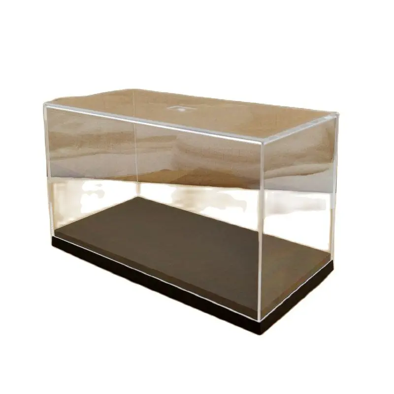 Motorcycle Model Acrylic Case Stand Toys Car Display box Transparent Dustproof Storage Boxes 20cm L,11.7cm H