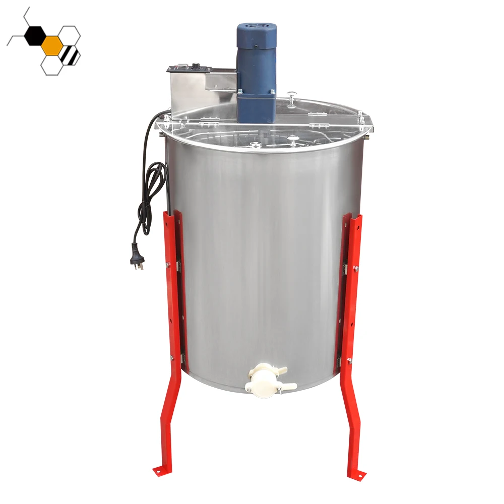 

N Multi-sweet 4 Frames Electric Motor Honey Extractor 304 Stainless Steel Used For Honey Centrifuge