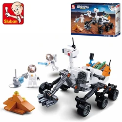 SLUBAN Curiosity Mars Rover Building Blocks Interstellar Exploration Series Assembly Model Children's Toy  Birthday Gift