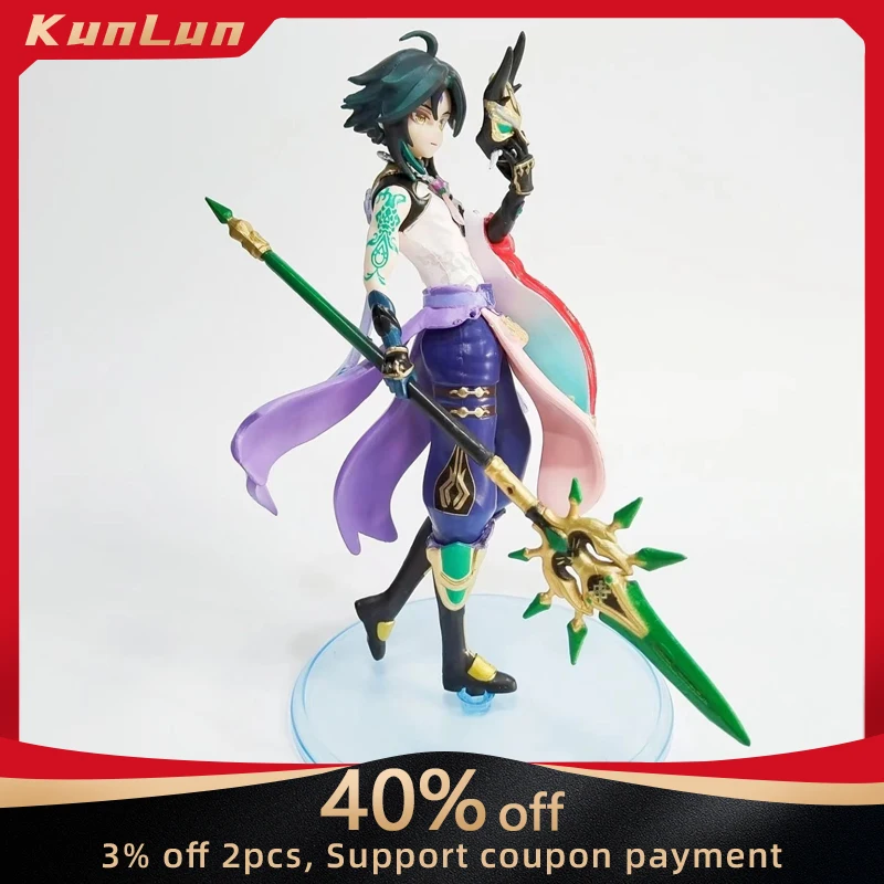 

Genshin Impact Xiao Figure Pvc Model Keqing Cute Statue Cute Klee Figur Raiden Shogun Kawaii Q Mini Dolls Collectible Decor Toys