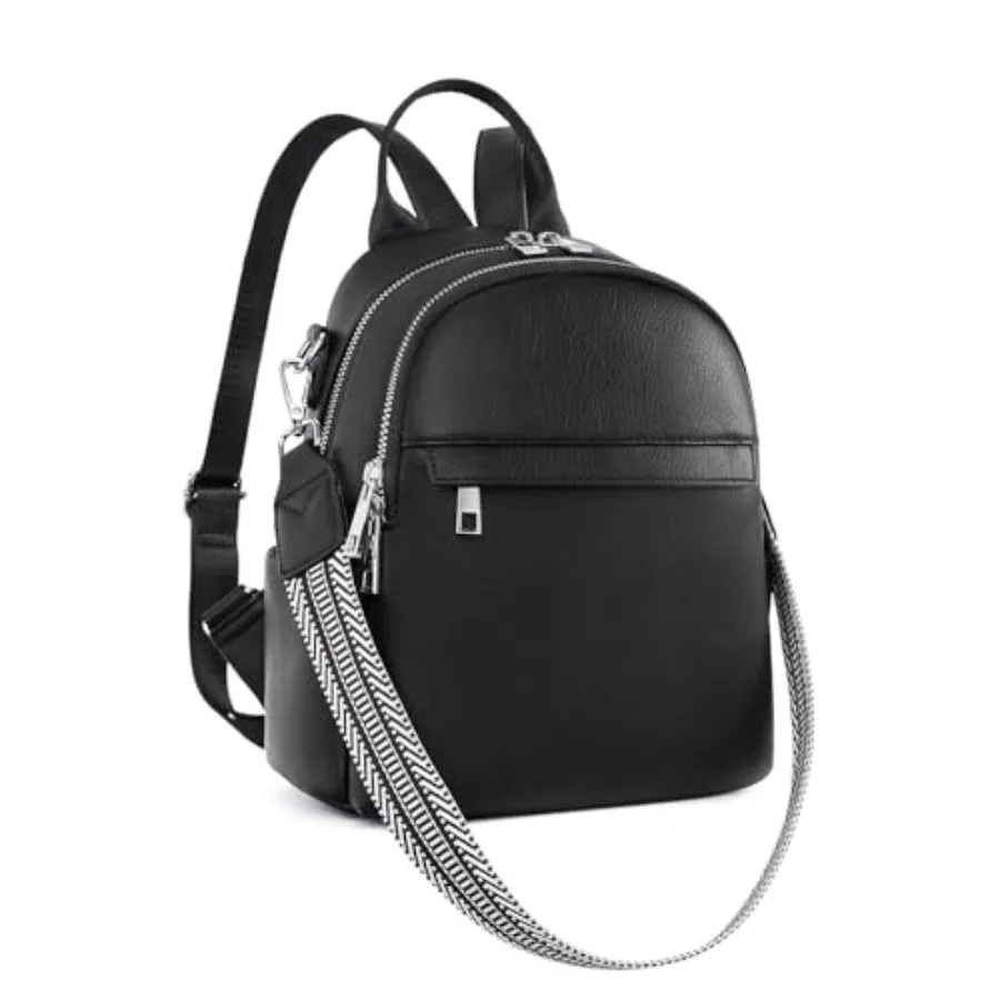 

Small Backpack Purse for Women Leather Mini Convertible Designer Backpack Travel Shoulder Fashion Bag