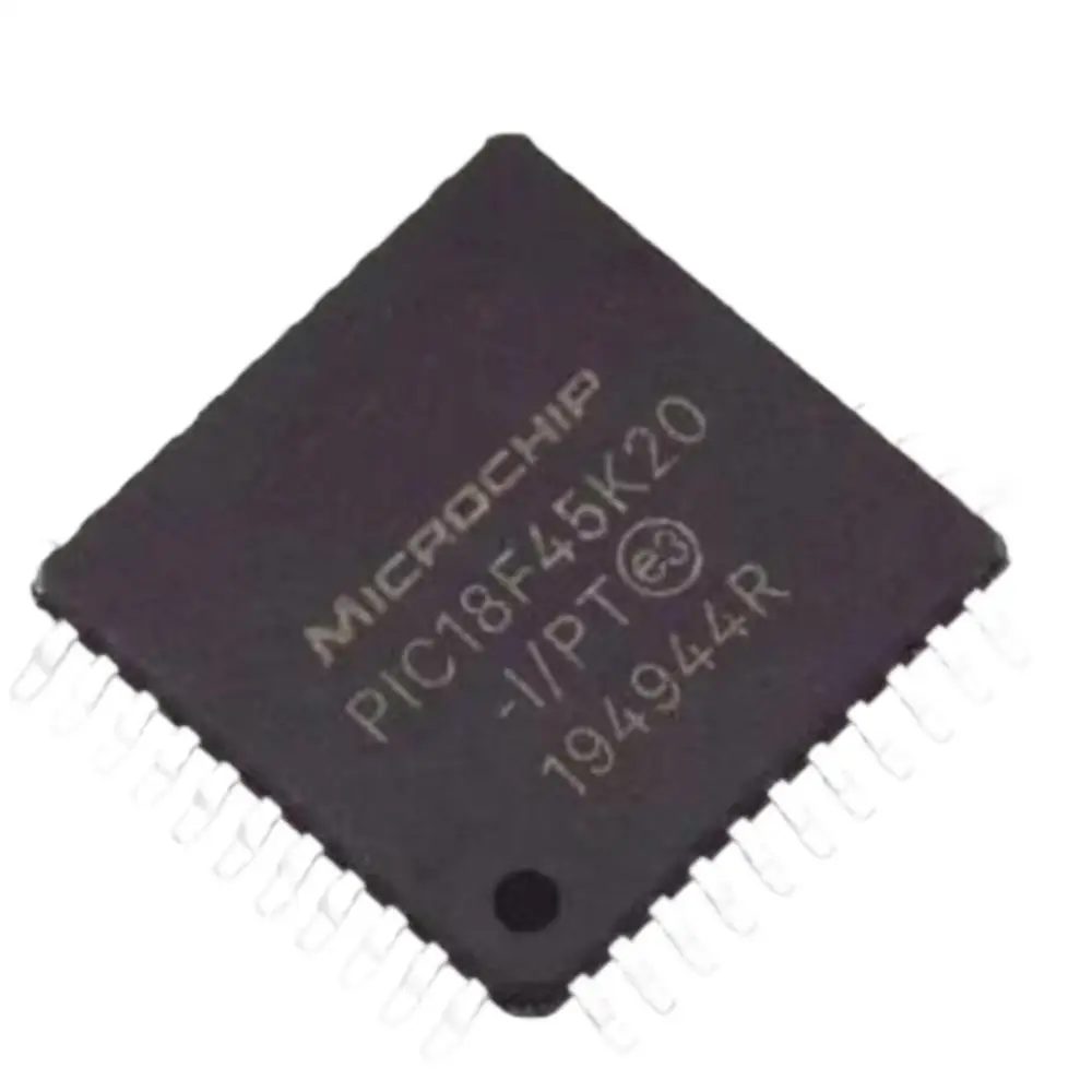 

100%New High quality products PIC18F45K20-I/pt PIC18F45K20 QFP44