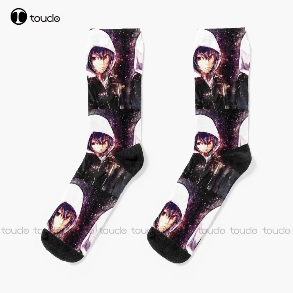 Ghoul 17 Evil Smile Horror Halloween Socks Funny Socks For Women 360° Digital Print Unisex Adult Teen Youth Socks Gift