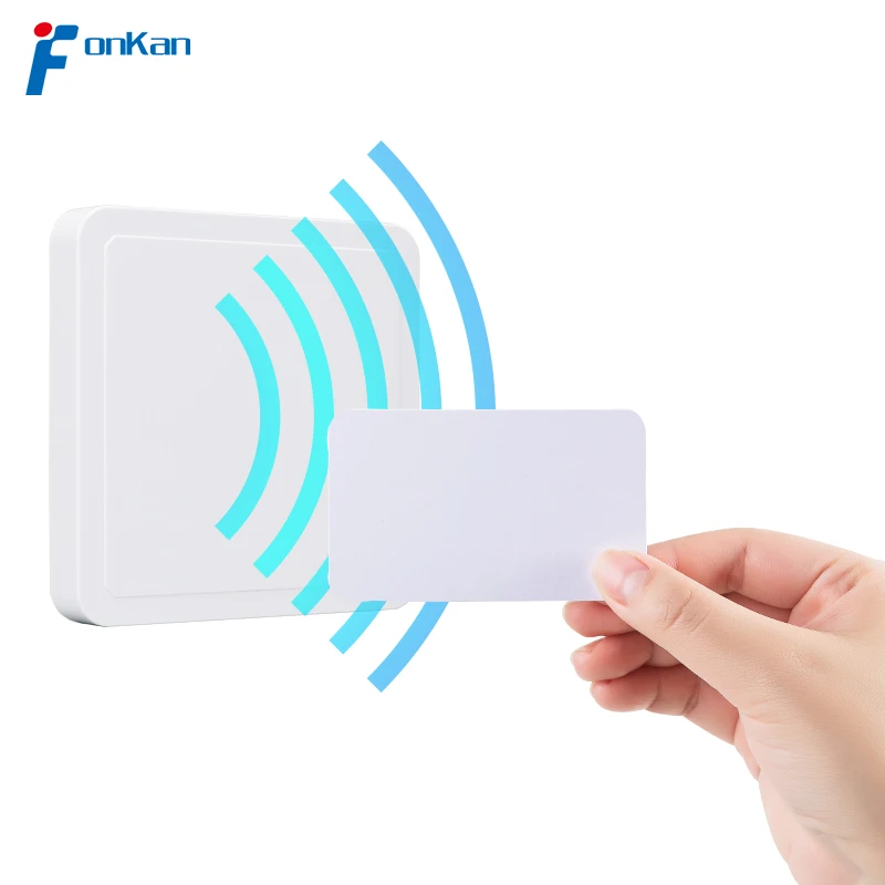 860-960Mhz UHF RFID Antenna 6dBi Gain 128x128x20mm Mini Samll Size High Performance External Passitive Outdoor Rfid Antenna