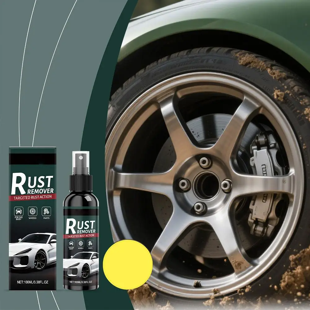 

Multi-Purpose Metal Rust Remover for Automotive and Household Hardware Cleaning O9M8