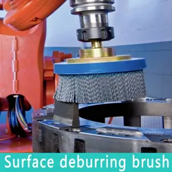 [Quality]VEYER CNC Deburring Round Disc Flex-Honing Surface Brush for Engine Cylinders Drill Brush Finish Metal Tool