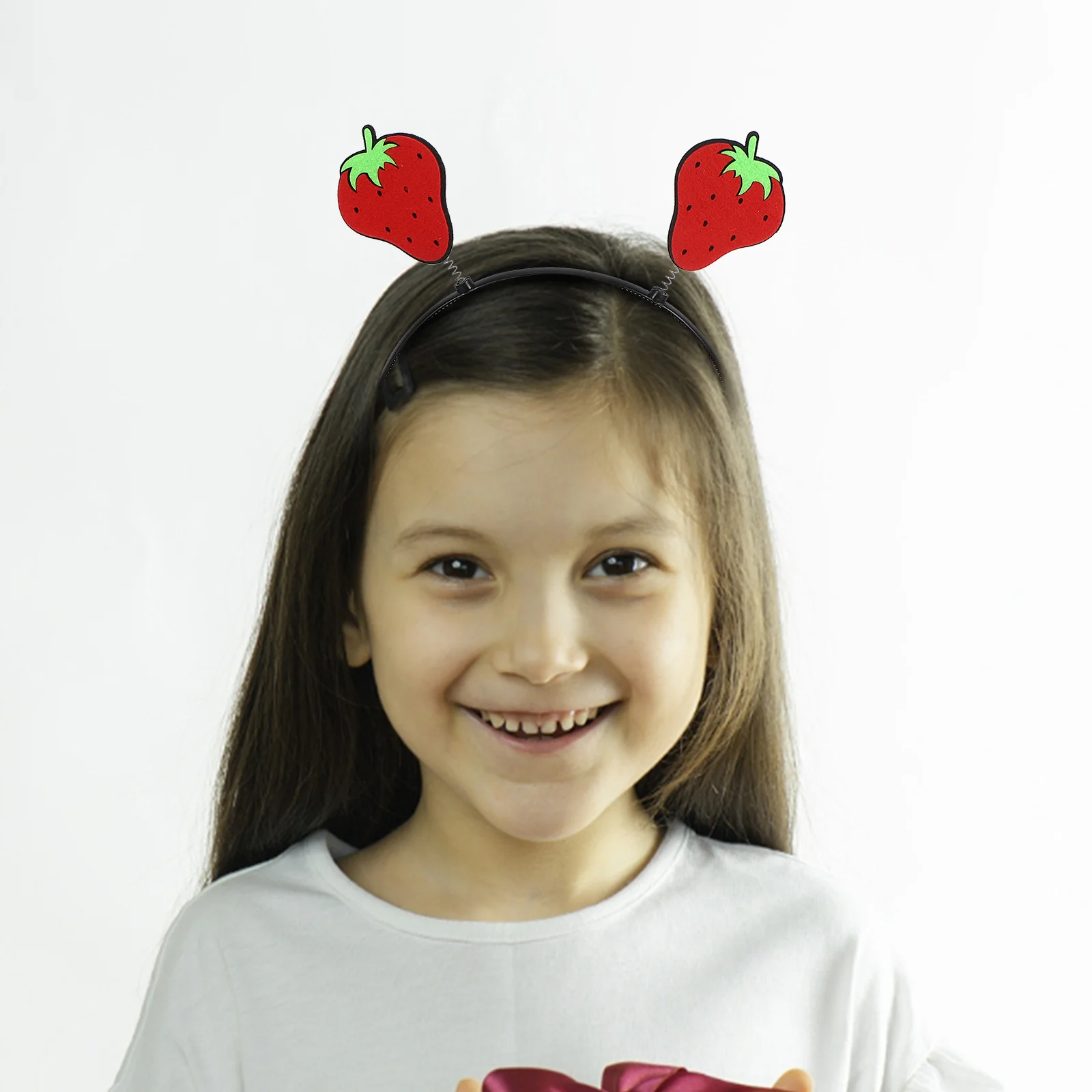 

6pcs Watermelon Headband Fruit Cartoon Hairpins Cute Accessories Soft Material Women Party Photo Shoots Holiday Decorations