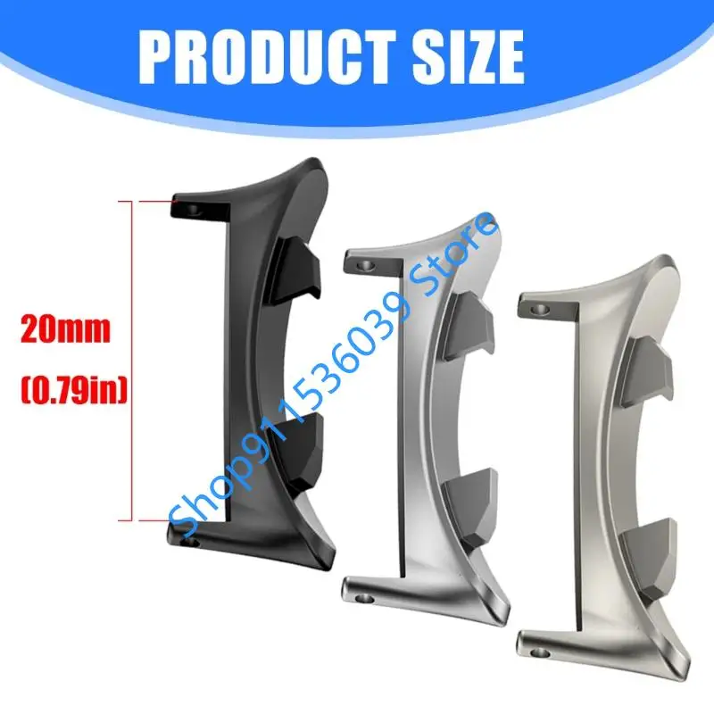 2 шт. адаптер для ремешка для часов HONOR WATCH Fit аксессуары металлические адаптеры для умных часов замена