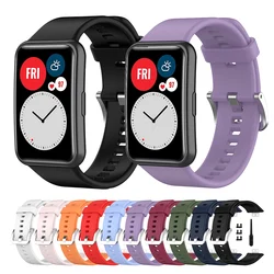 Silicone Strap For Huawei Watch Fit Bracelet Watchband