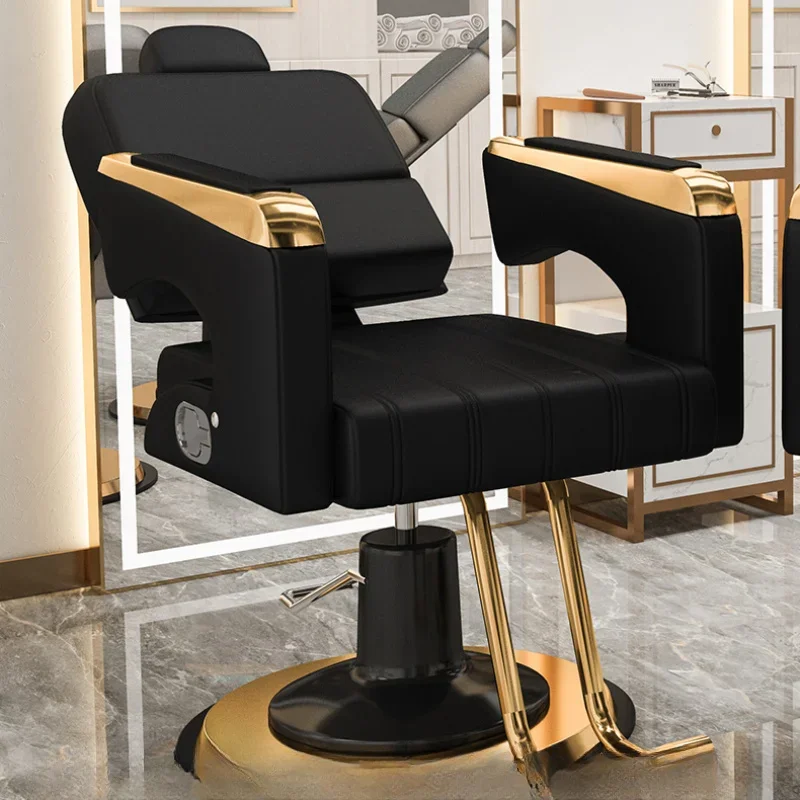 Hairdressing Swivel Barber Chairs Recliner Adjustable Hair Cutting Comfort Rolling Barber Chairs Spa Speciality Sillas Furniture