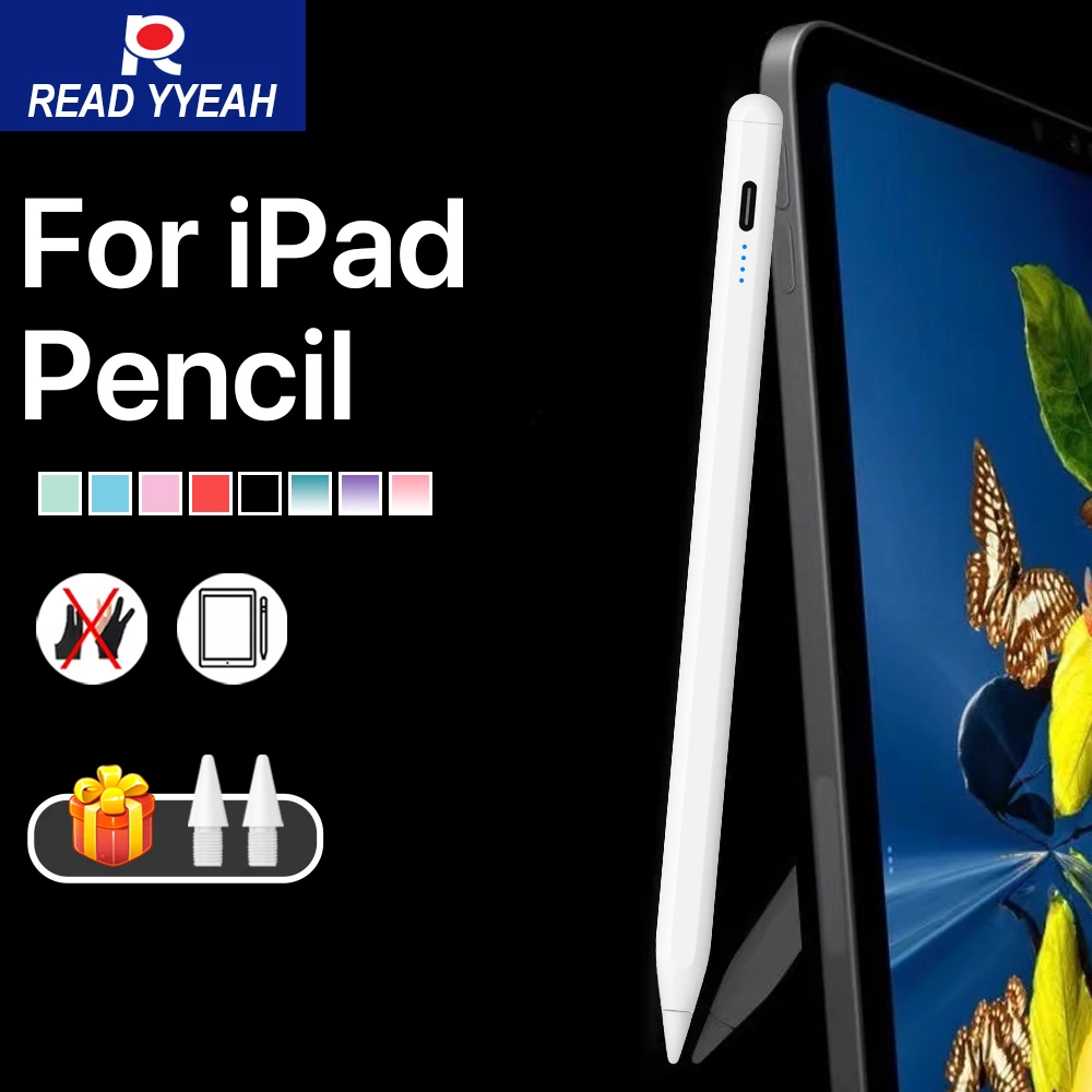 

READYYEAH Stylus Pen For Apple iPad with Control Display ,Accessories for iPad Pen 2022 2021 2020 2019 2018 Pro Air Mini Stylus
